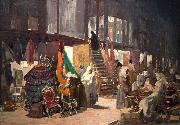 George Benjamin Luks Allen Street oil on canvas